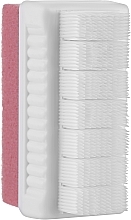 Щітка-пемза комбінована на блістері, блідо-рожева - Titania — фото N1