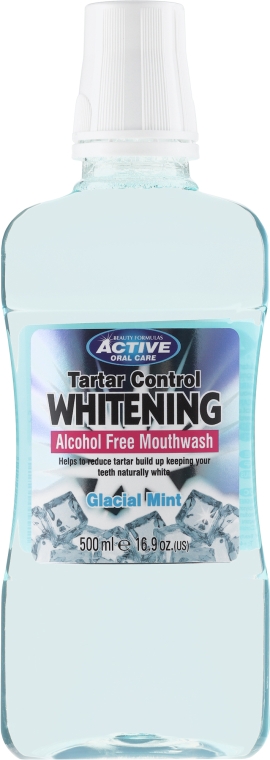 Ополаскиватель для полости рта - Beauty Formulas Active Oral Care Tartar Control Whitening Antibacterial Mouthwash — фото N1