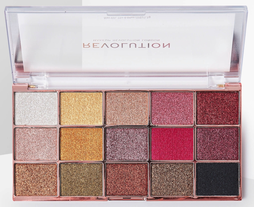 Палетка теней для век - Makeup Revolution Foil Frenzy Eyeshadow Palette Creation — фото N3