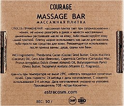 Батер для тіла - Courage Massage Bar Cocoa — фото N3