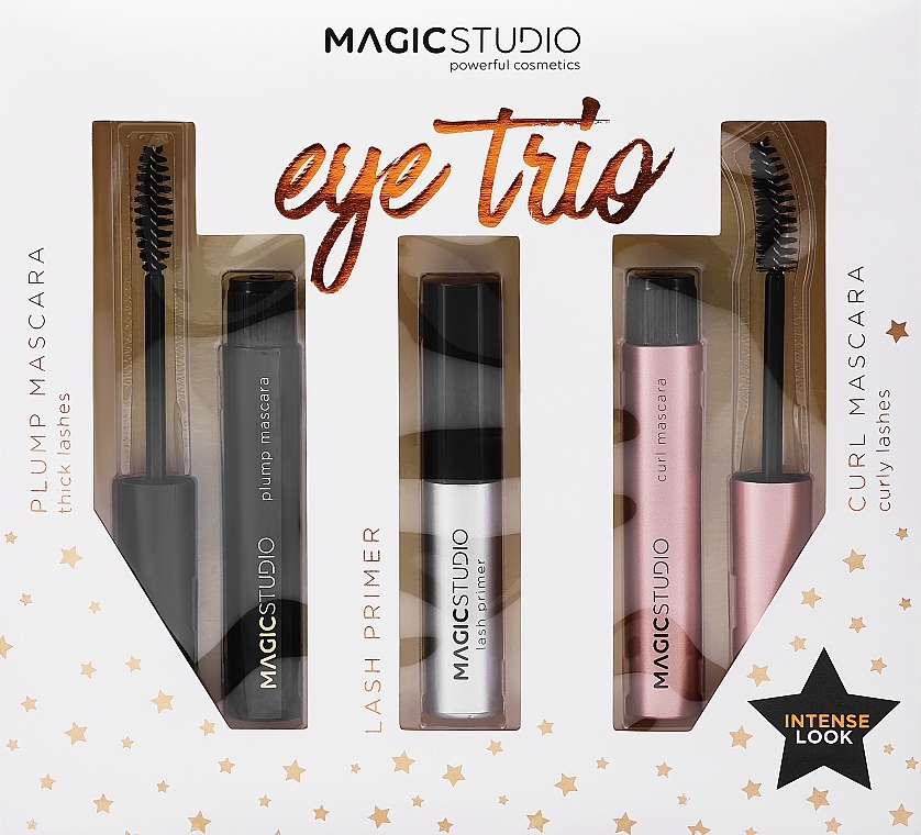 Набор - Magic Studio Eye Trio Set (mascara/2x4g + lash/primer/6g) — фото N1