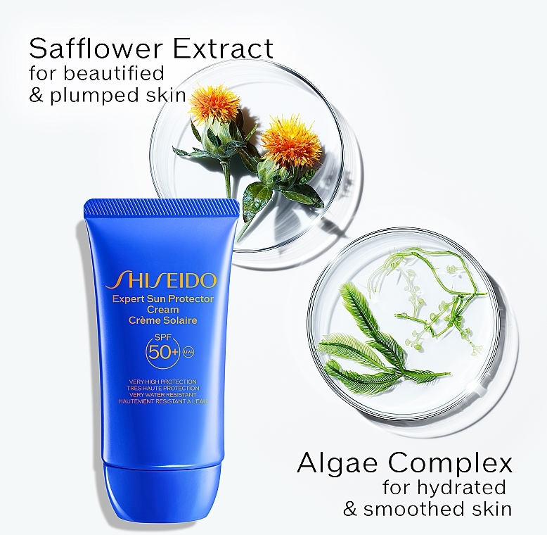 Сонцезахисний крем для обличчя - Shiseido Expert Sun Protector SPF 50 — фото N2