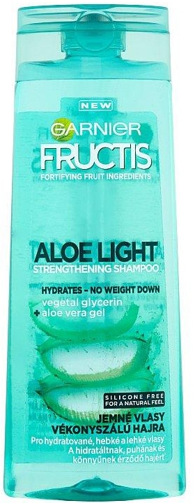 Шампунь для волосся - Garnier Fructis Aloe Light Strengthening Shampoo — фото N1