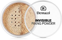 Парфумерія, косметика Прозора фіксуюча пудра - Dermacol Invisible Fixing Powder