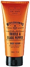 Парфумерія, косметика Скраб для тіла - Scottish Fine Soaps Men’s Grooming Thistle & Black Pepper Body Scrub