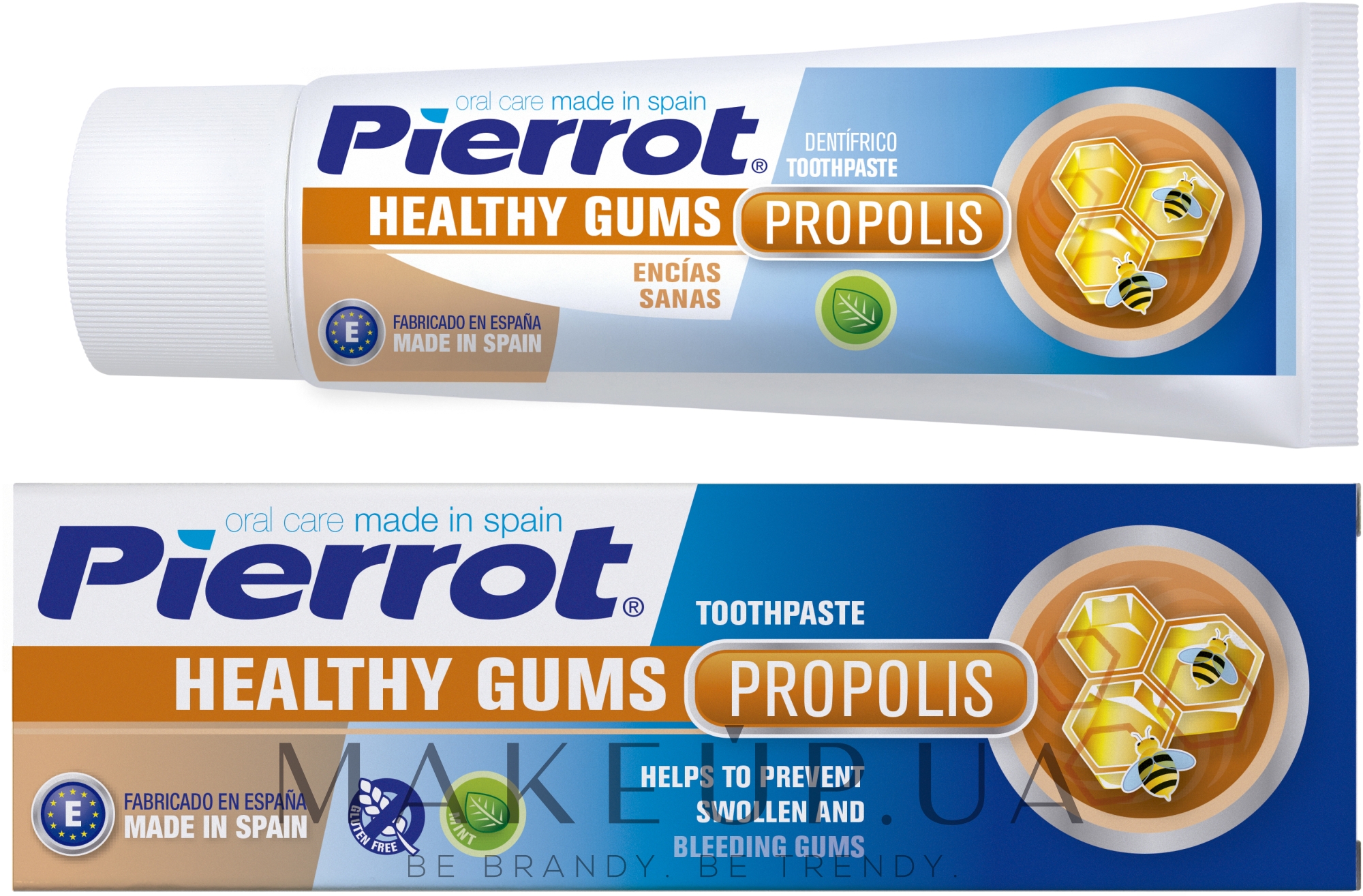 Зубная паста "Прополис" - Pierrot Propolis Toothpaste  — фото 75ml
