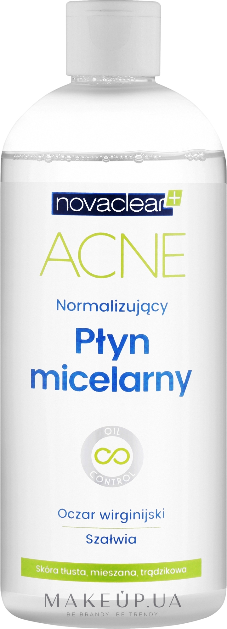 Мицеллярная вода - Novaclear Acne Micellar Water — фото 400ml