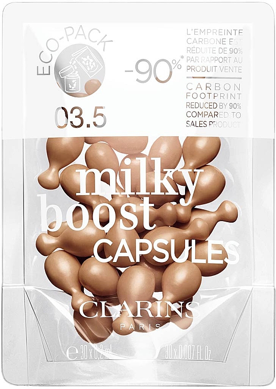 Тональный крем в капсулах - Clarins Milky Boost Capsules Foundation Refill (запасной блок) — фото N1