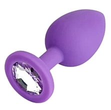 Анальная пробка для начинающих, фиолетовая - So Divine Sweet Sensation Butt Plug — фото N1