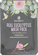 Духи, Парфюмерия, косметика Маска тканевая с экстрактом эвкалипта - Pax Moly Real Eucalyptus Mask Pack