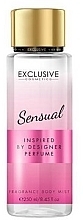 Духи, Парфюмерия, косметика Спрей для тела - Exclusive Cosmetics Sensual Fragrance Body Mist