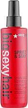 Лак неаерозольний екстрасильної фіксації - SexyHair BigSexyHair Spritz & Stay Intense Hold Fast Dry Non-Aerosol Hairspray — фото N1