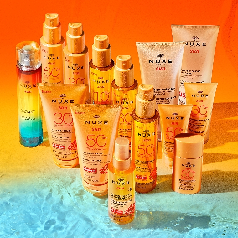 Бронзувальна олія для тіла та обличчя - Nuxe Sun Tanning Oil SPF10 — фото N5