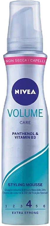 Мус для волосся - NIVEA Volume Care Extra Strong — фото N1