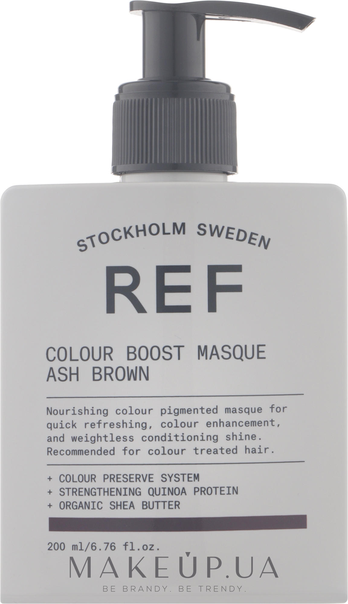 Маска для усиления цвета pH 3.5 - REF. COLOUR BOOST MASQUE pH 3.5 — фото Ash Brown