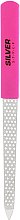 Духи, Парфюмерия, косметика Пилочка перфорированная, 15 см, розовая - Silver Style