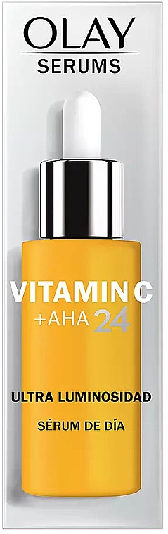 Денна сироватка для обличчя з вітаміном C - Olay Vitamin C + AHA24 Day Serum — фото N2