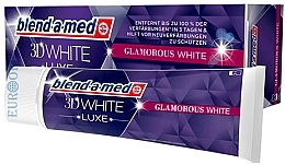 Духи, Парфюмерия, косметика Зубная паста - Blend-A-Med 3D White Luxe Glamorous White 