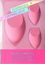 Парфумерія, косметика Набір спонжів для макіяжу - Morphe x Jeffree Star Beauty Sponge Trio