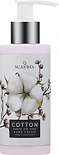 Парфумерія, косметика Крем для рук з бавовняною олією - Scandia Cosmetics Cotton Hand Cream