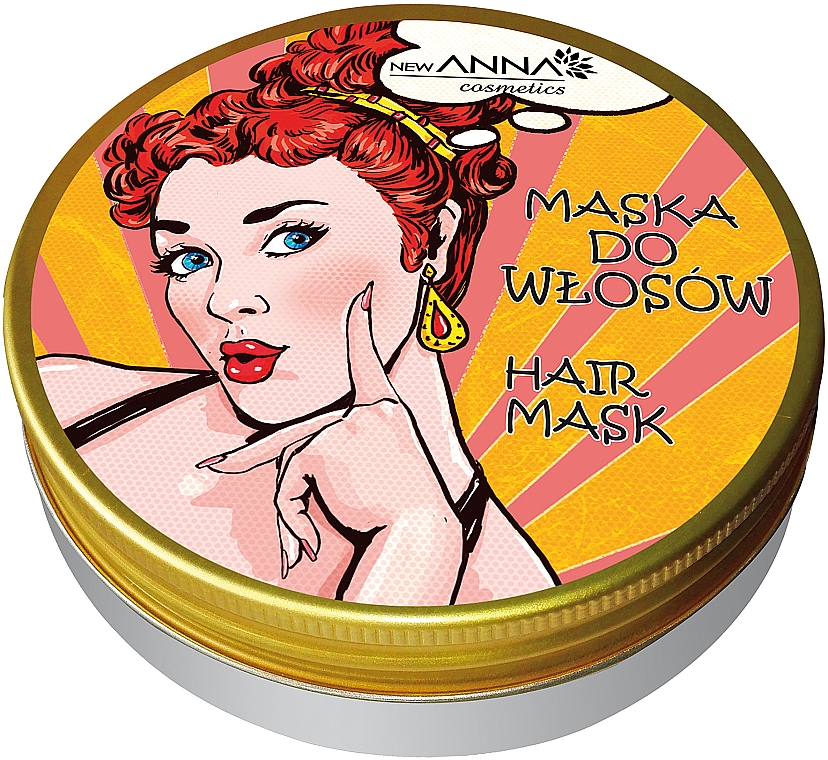 Маска для волосся з косметичним керосином - New Anna Cosmetics Retro Hair Mask — фото N1