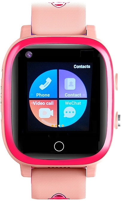 Смарт-часы для детей, розовые - Garett Smartwatch Kids Life Max 4G RT — фото N1