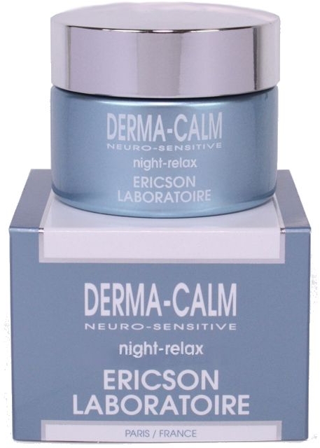 Ночной релаксирующий крем для чувствительной кожи - Ericson Laboratoire Derma-Calm Night-Relax Cream