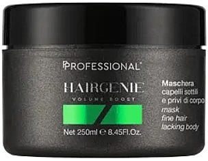 Маска для надання об'єму тонкому волоссю - Professional Hairgenie Volume Boost Mask — фото N1