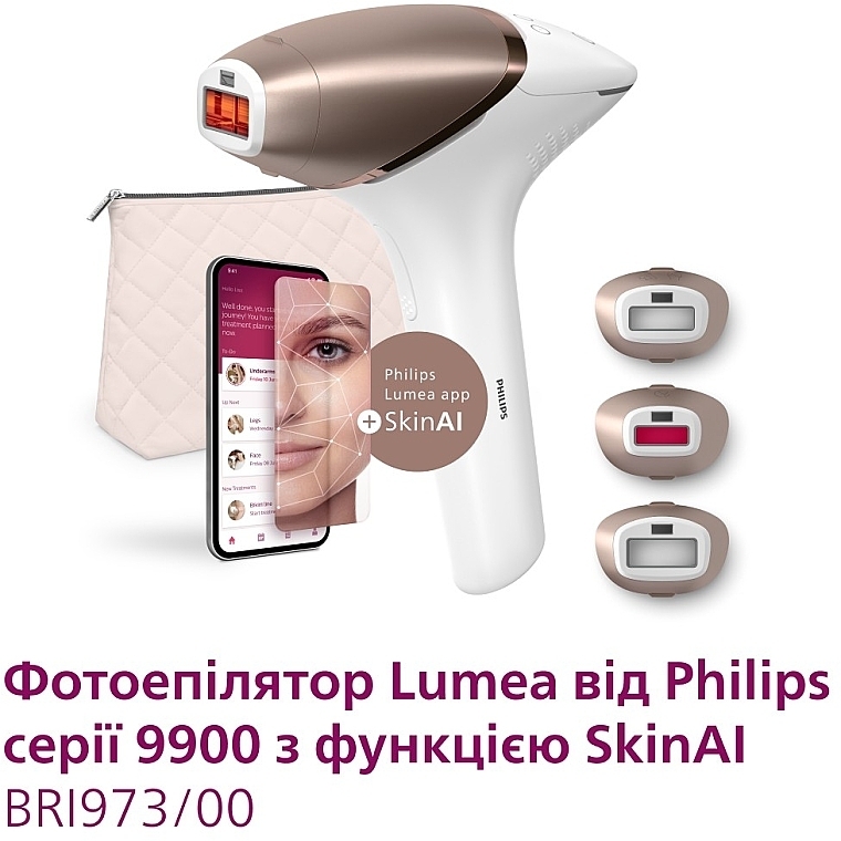 Фотоэпилятор - Philips Lumea Series 9000 BRI973/00 — фото N3