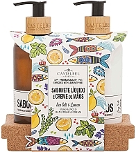 Парфумерія, косметика Набір - Castelbel Sardine Hand Wash & Cream Set (soap/300ml + hand/cr/300ml)