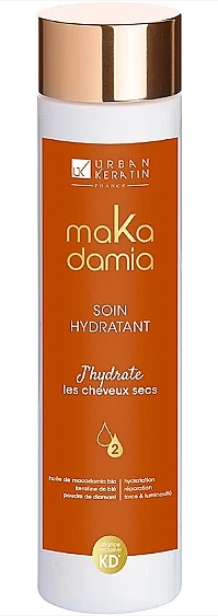 Кондиціонер зволожувальний для сухого та чутливого волосся - Urban Keratin Makadamia Conditioner — фото N1