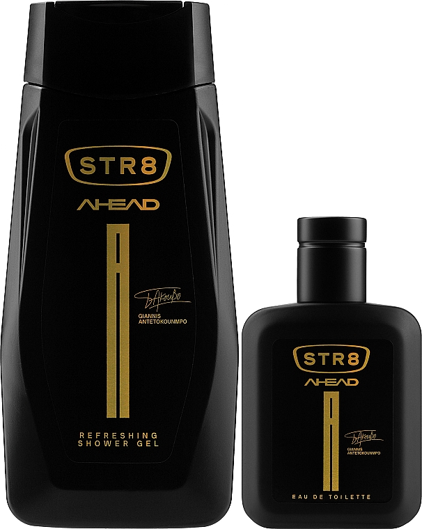 STR8 Ahead - Набор (edt/50ml + sh/gel/250ml) — фото N2