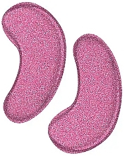 Гидрогелевые патчи под глаза с блестками - IDC Institute Glitter Hydrogel Eye Pad Pink  — фото N2