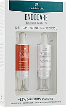 Духи, Парфюмерия, косметика Набор - Cantabria Labs Endocare Expert Drops Depigmenting Protocol (ser/2*10ml)