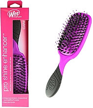 Расческа для блеска волос, фиолетовая - Wet Brush Pro Shine Enhancer Purple — фото N2