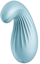 Вібростимулятор, блакитний - Satisfyer Dipping Delight Light Blue — фото N1