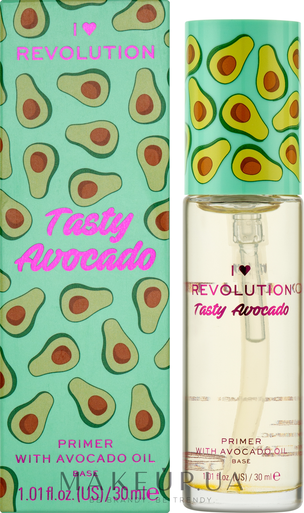 База под макияж - I Heart Revolution Tasty Avocado — фото 30ml