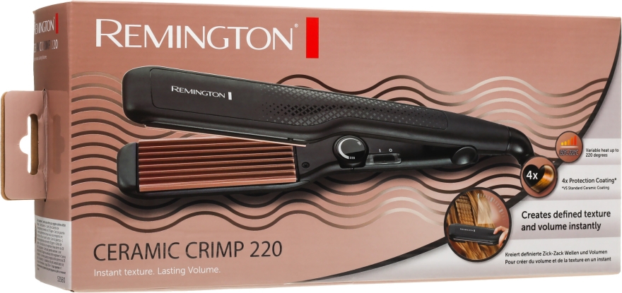 Щипцы для волос - Remington S3580 Ceramic Crimp 220 — фото N7