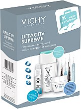 Парфумерія, косметика УЦІНКА! Набір у мандрівку - Vichy Liftactiv Supreme (micel/water/100ml + gel/10ml + cr/15ml) *