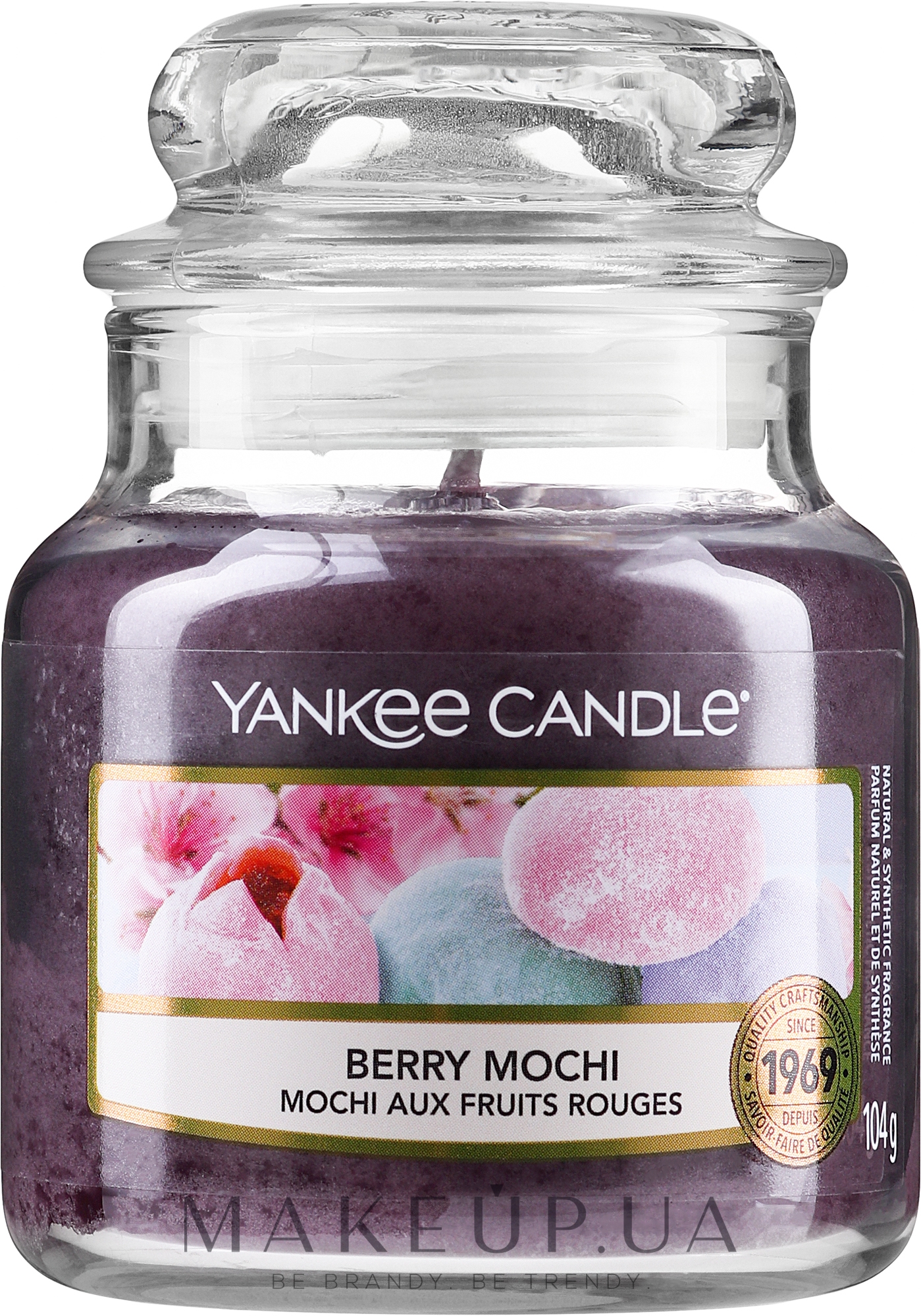 Ароматична свічка у банці - Yankee Candle Berry Mochi Candle — фото 104g