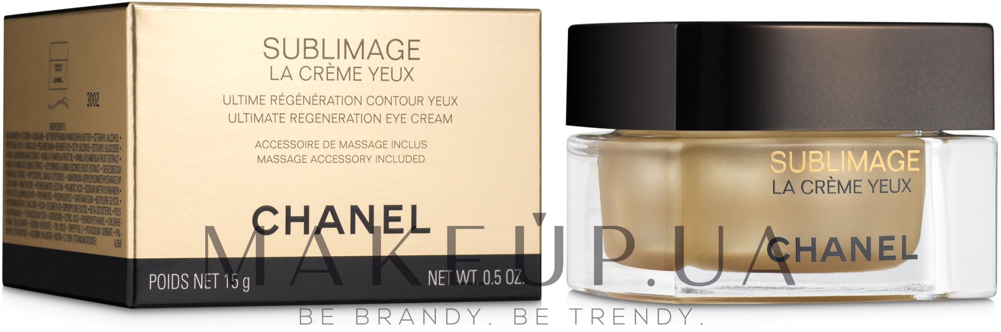 Крем для шкіри навколо очей - Chanel Sublimage La Creme Yeux — фото 15g