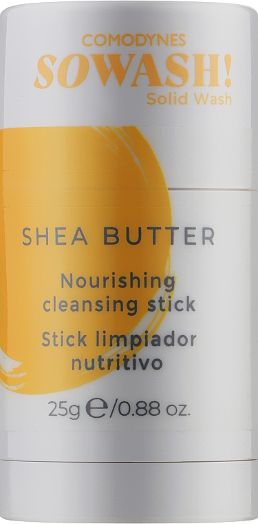 Стик для очищения и питания кожи "Карите" - Comodynes SoWash! Shea Butter Nourishing Cleansing Stick