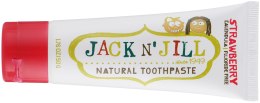 Детская зубная паста с календулой, со вкусом клубники - Jack N' Jill  — фото N1
