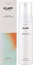 Очищувальна пінка потрійної дії - Klapp Multi Level Performance Purify Cleansing Foam — фото N2