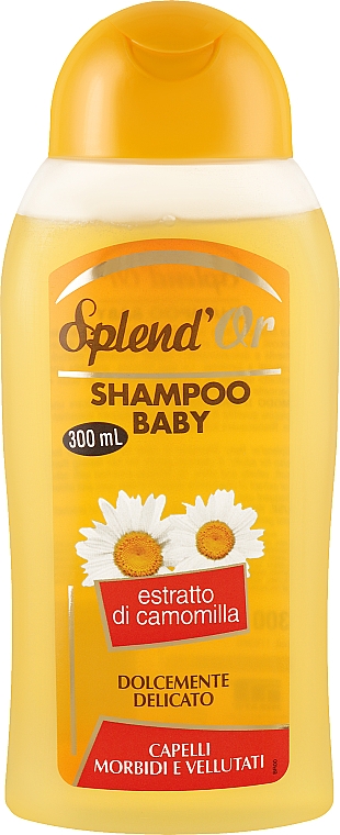 Дитячий шампунь з ромашкою - Splend'Or Baby Shampoo — фото N1