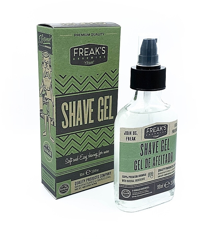 Гель для гоління - Freak's Grooming Shave Gel — фото N1
