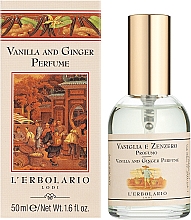 L'Erbolario Acqua Di Profumo Vanilla & Ginger - Парфюмированная вода — фото N2