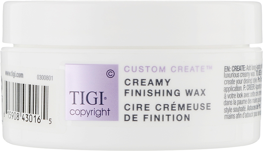 Крем-віск для волосся - Tigi Copyright Creamy Finishing Wax — фото N1