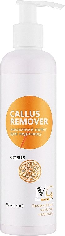 Кислотний пілінг для педикюру "Citrus" - MG Callus Remover — фото N1