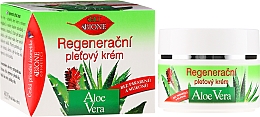 Крем для обличчя відновлювальний  - Bione Cosmetics Aloe Vera Regenerative Facial Cream — фото N1